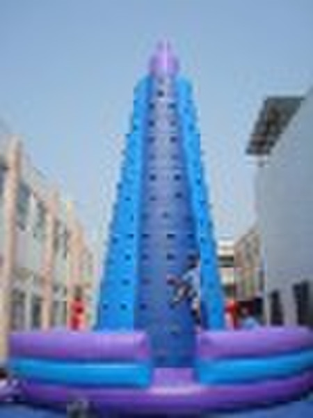 inflatable climber wall, bouncy climb,climbing wal