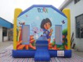 Inflatable castle dora