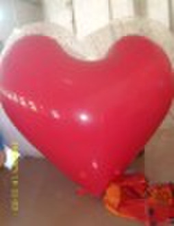 inflatable heart shape balloon