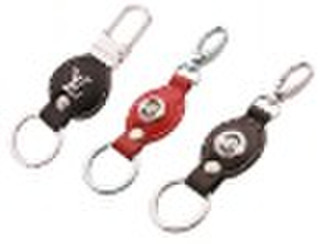 leather promotional key chain