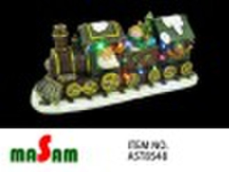 Christmas train w/LED lights