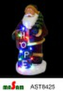 Santa w/LED lights