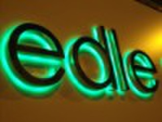 Stainless Steel backlit LED Letter