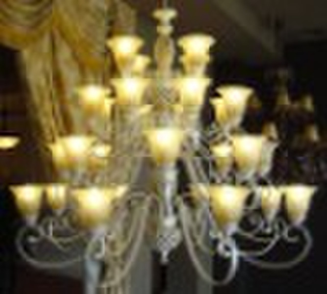 White Chandelier lights