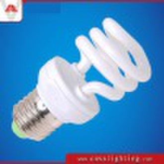 CE/ROHS half spiral energy saving lamp
