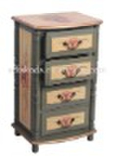 wood antique storage cabinet