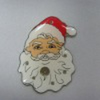 LED Christmas Badge