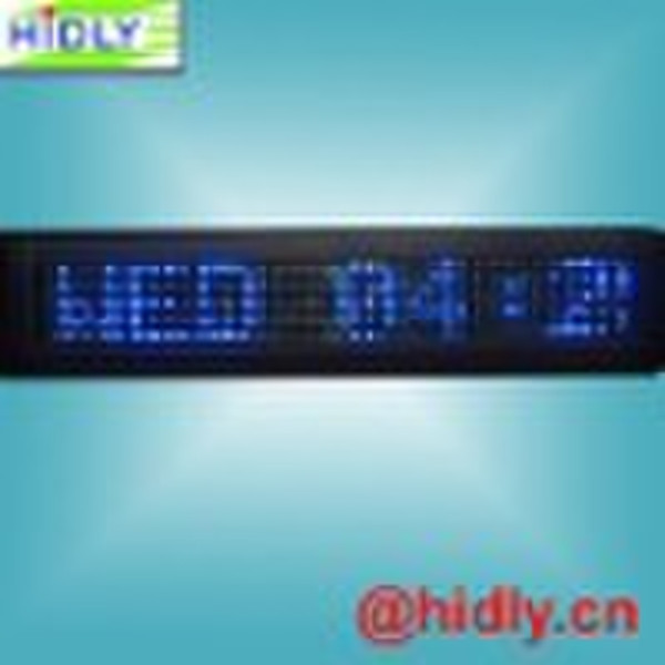 one line LED text display board