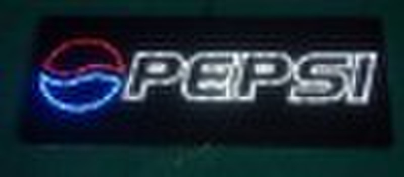 Pepsi open sign