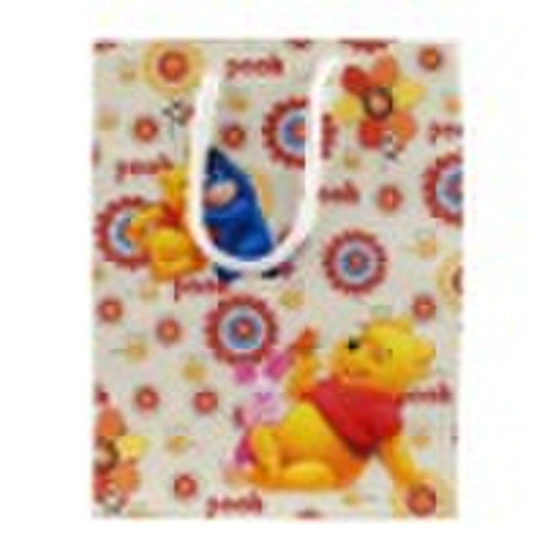 Cartoon gift paper bag