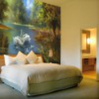 beautiful scenery mural