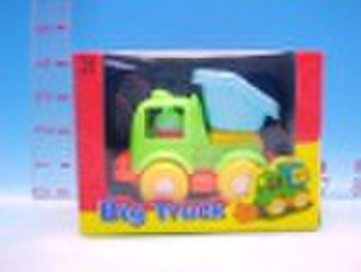 Plastic Toys Kid Pull Back Construction Truck, 4 als