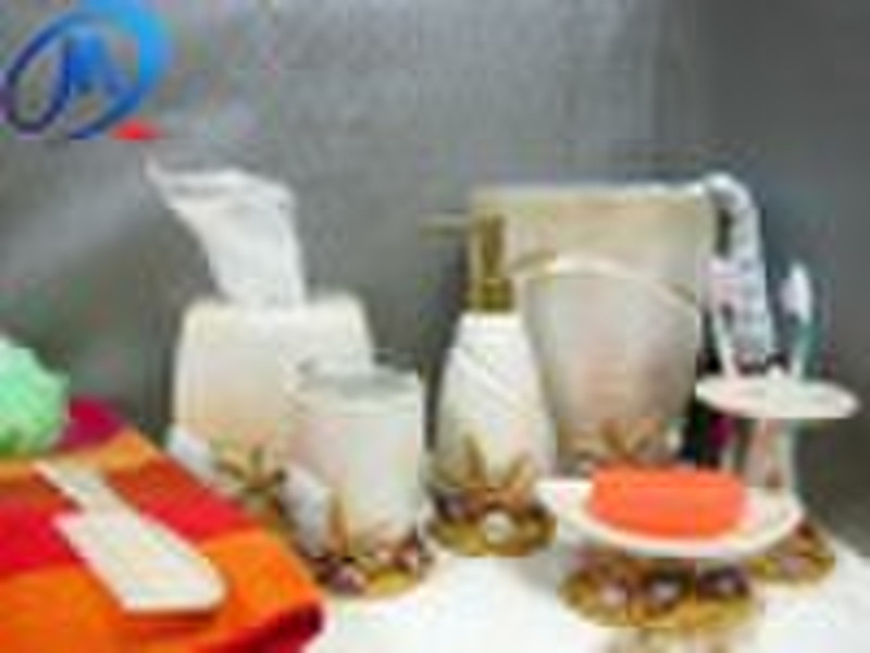 Polyresin bathroom ware