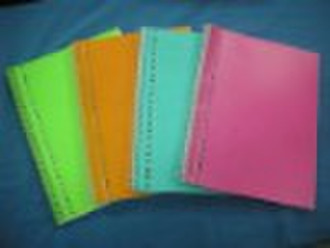 PVC Stationery Spiral Notebook