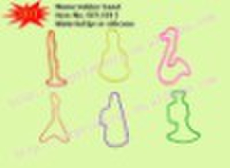 tpr toys musical instrument shape silly bands rubb