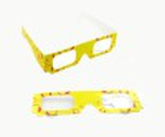Paper Chroma depth 3D glasses
