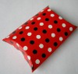 Paper pillow  gift box