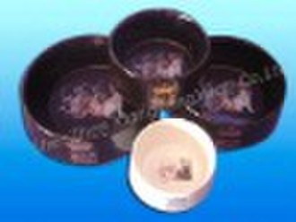 ceramic pet bowl