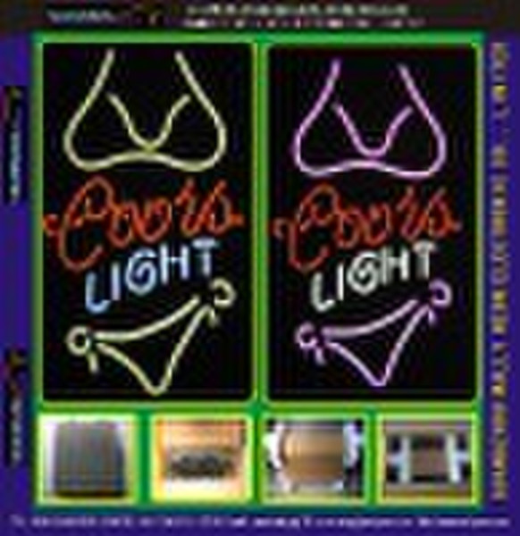 COORS LIGHT neon  signs