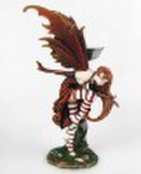 Resin fairy statue