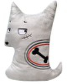 Plush Dog Cushion