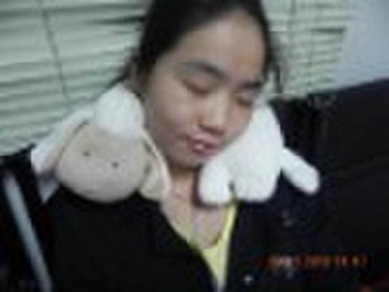 plush animal neck pillow