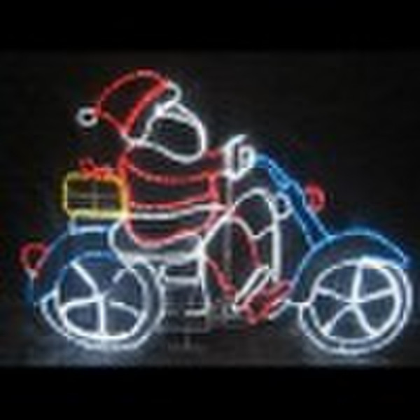 Santa Claus motif light