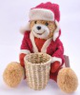 cornhusk craft Straw doll Christmas gift