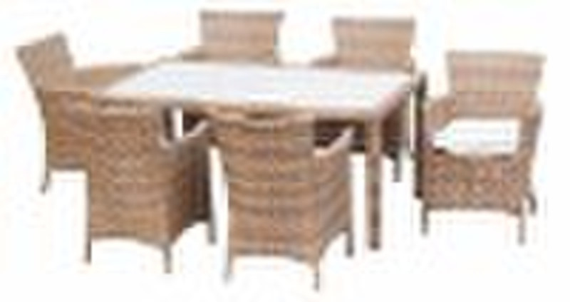 wicker dinning set