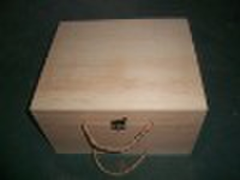 wooden wine box