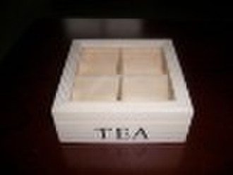 wooden tea box