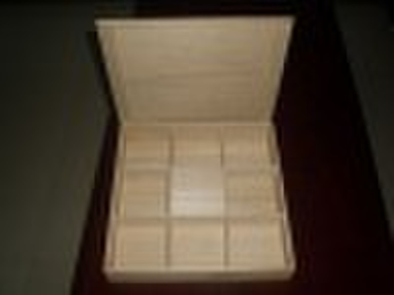 wooden tea box