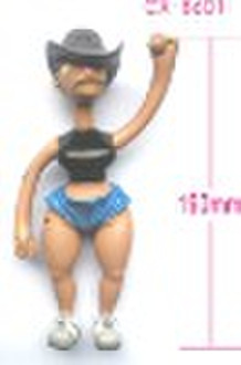 Plastic figure Polyresin  Cowgirl  CX-8601