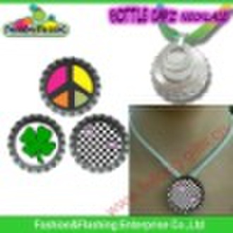 Bottle cap necklace