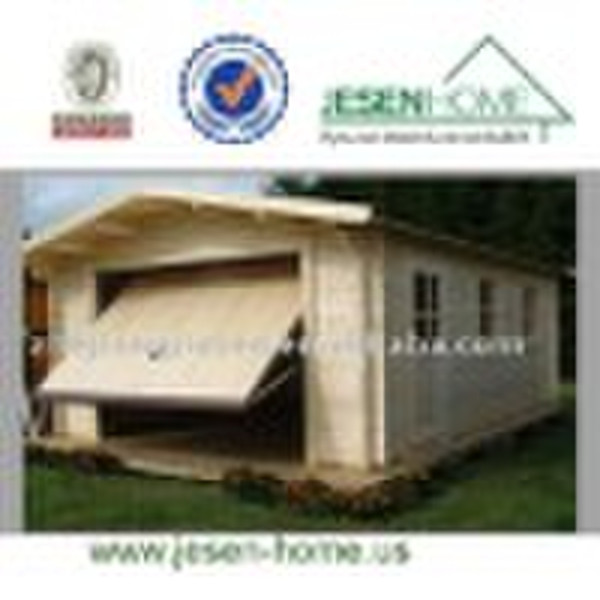 WOODEN GARAGE SHELTER