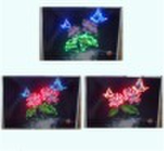 LED christmas greeting card