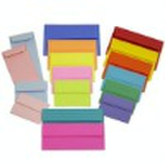 Colorful  paper envelopes