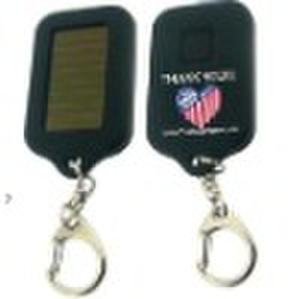 Promotion mini solar led keychain light