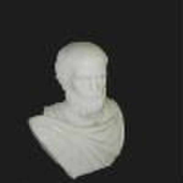 Natural marble bust
