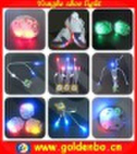 All kinds of flicker LED shoe light