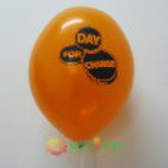 12" printed latex balloon