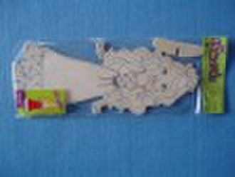 wooden craft painted