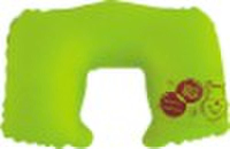 Inflatable Flocked Pillow, Inflatable Neck Pillow