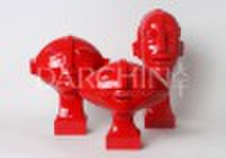 DB modern resin sculpture home decoration