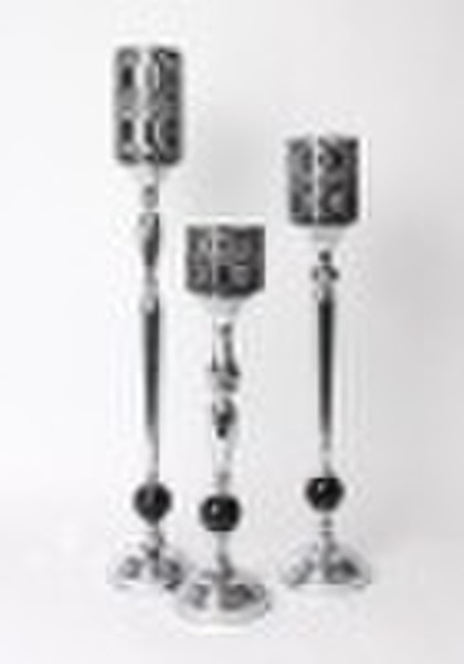 MGA  crystal glass candle holder home decoration