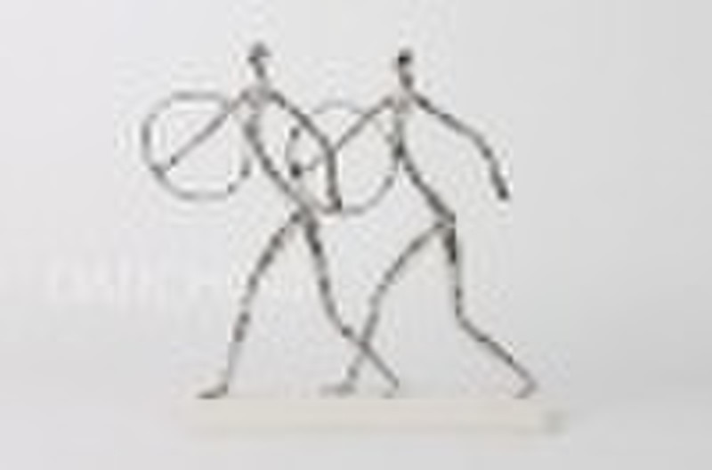 AA  sliver-gilt metal home decoration