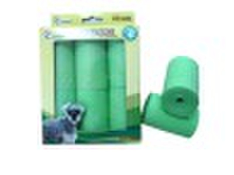 100% eco-friendly dog poop bag