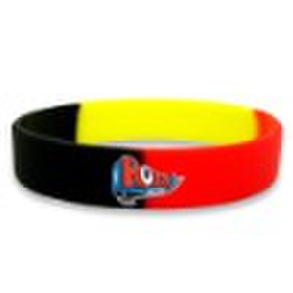 printed silicone bracelet