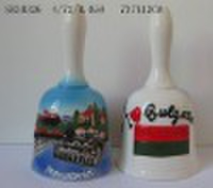 ceramic souvenir gift bell