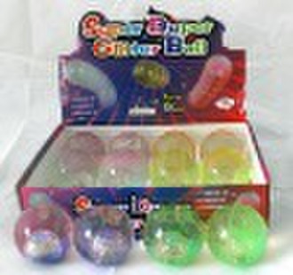 Flashing Gliter bouncing ball